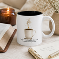 Coffee & Conversations With God™ Glossy Mug | My Favorite Morning Routine