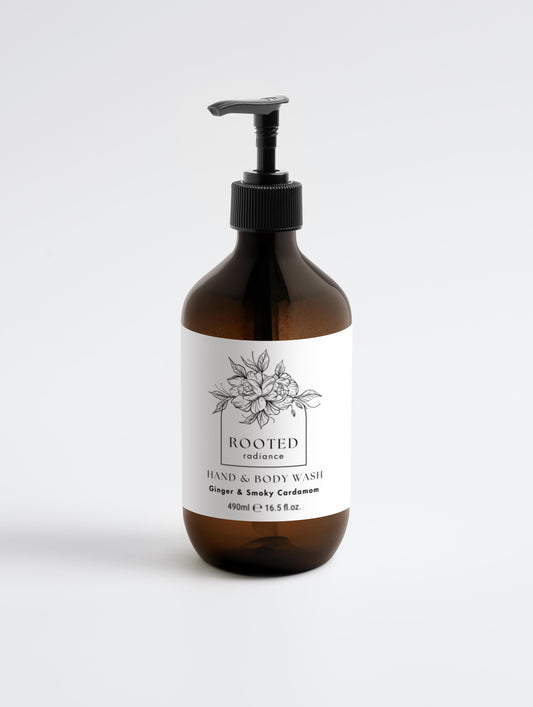 Hand & Body Wash, Ginger & Smoky Cardamom