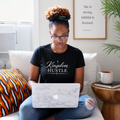 Kingdom Hustle T-Shirt | Faith-Based Christian Entrepreneur Tee | Purpose-Driven Apparel for Women